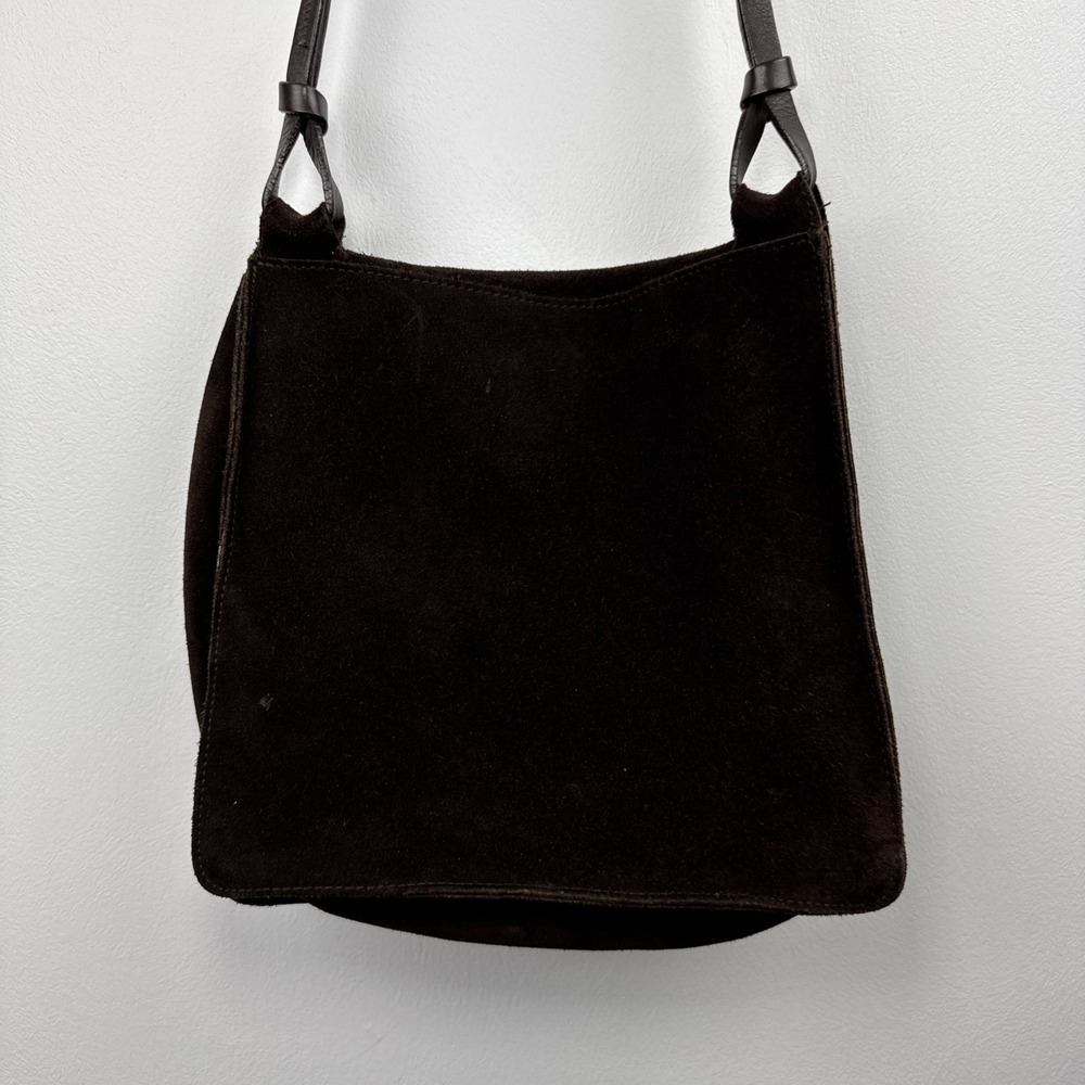 The Limited Purse Crossbody Genuine Brown Leather Beaded Work Multicolor Small - Picture 6 of 14